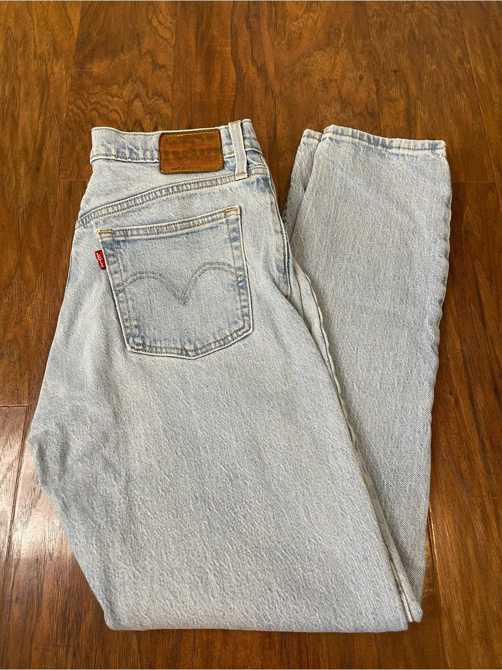 Levis 501 Skinny Jeans Light Wash Denim Button Fly Size 28x30